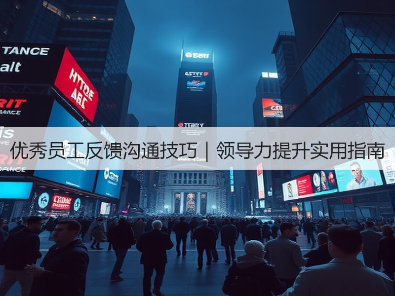 优秀员工反馈沟通技巧｜领导力提升实用指南