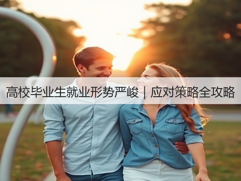 高校毕业生就业形势严峻｜应对策略全攻略