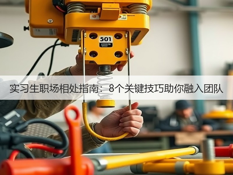 实习生职场相处指南：8个关键技巧助你融入
