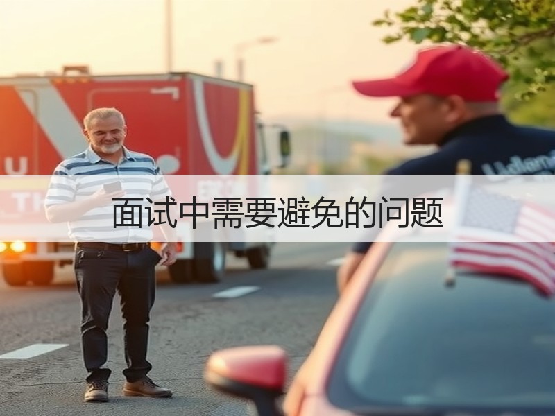 面试中需要避免的问题