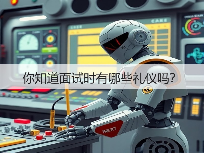 你知道面试时有哪些礼仪吗？