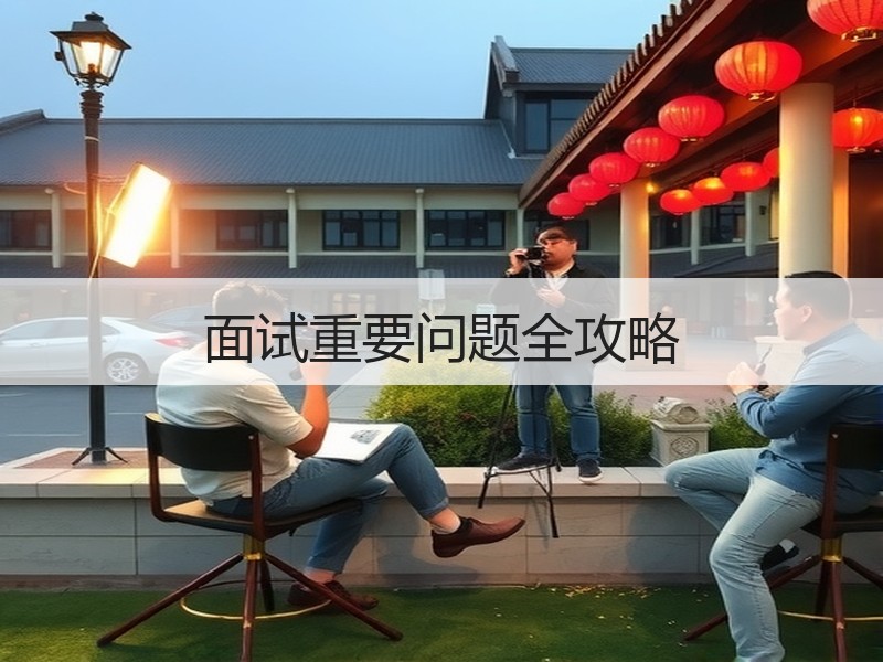 面试重要问题全攻略