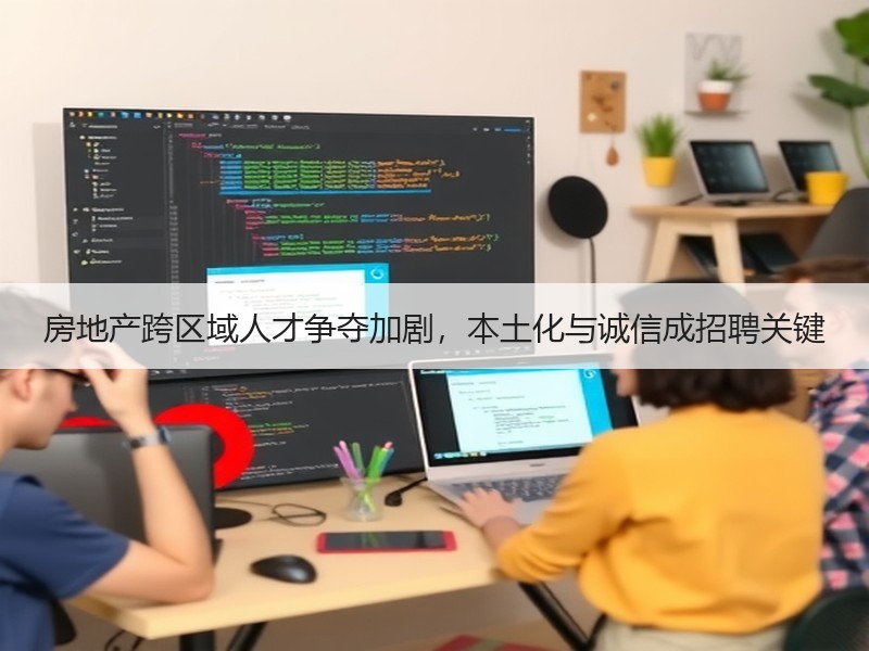 房地产跨区域人才争夺加剧，本土化与诚信成