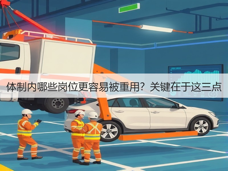 体制内哪些岗位更容易被重用？关键在于这三