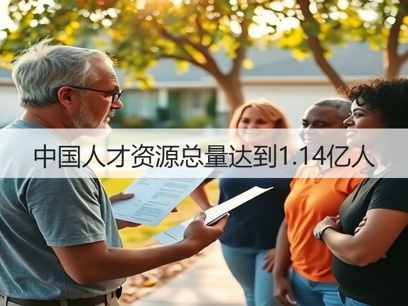 中国人才资源总量达到1.14亿人