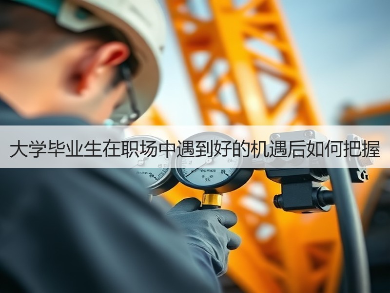 大学毕业生在职场中遇到好的机遇后如何把握