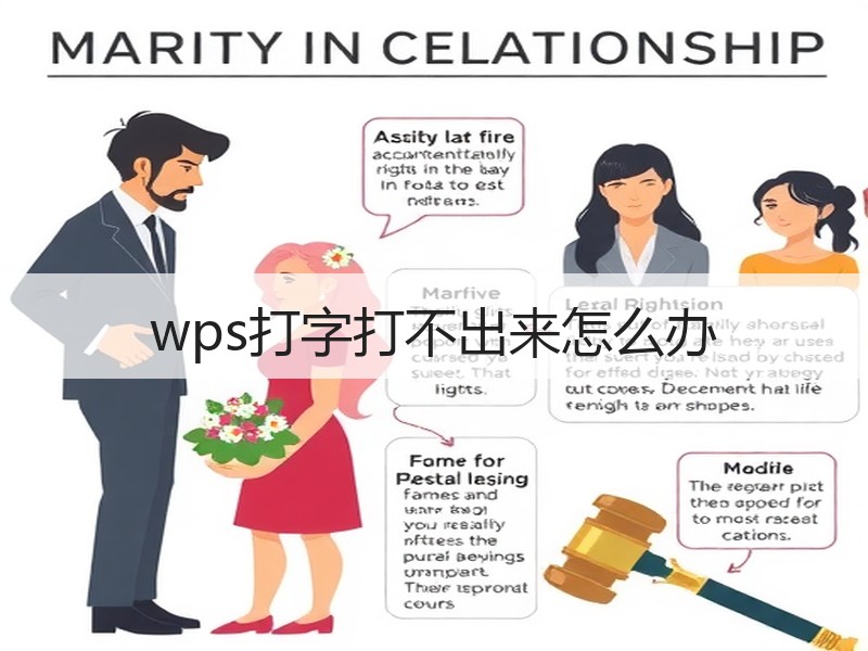 wps打字打不出来怎么办
