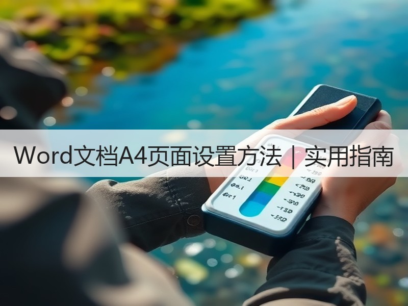 Word文档A4页面设置方法｜实用指南
