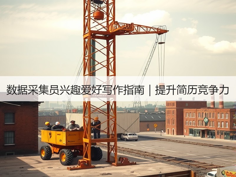 数据采集员兴趣爱好写作指南｜提升简历竞争