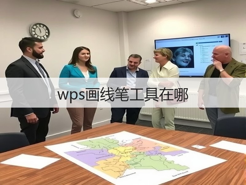wps画线笔工具在哪