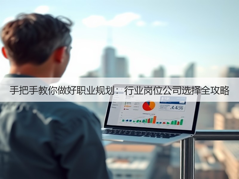 手把手教你做好职业规划：行业岗位公司选择