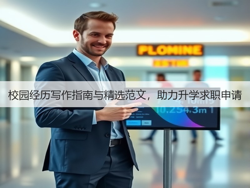 校园经历写作指南与精选范文，助力升学求职