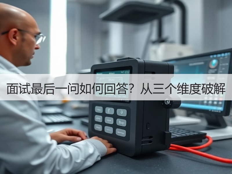 面试最后一问如何回答？从三个维度破解