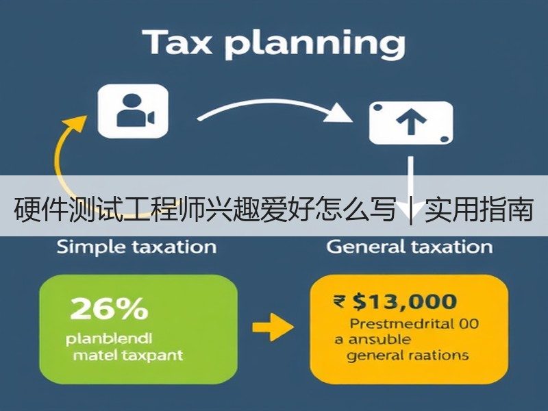 硬件测试工程师兴趣爱好怎么写｜实用指南