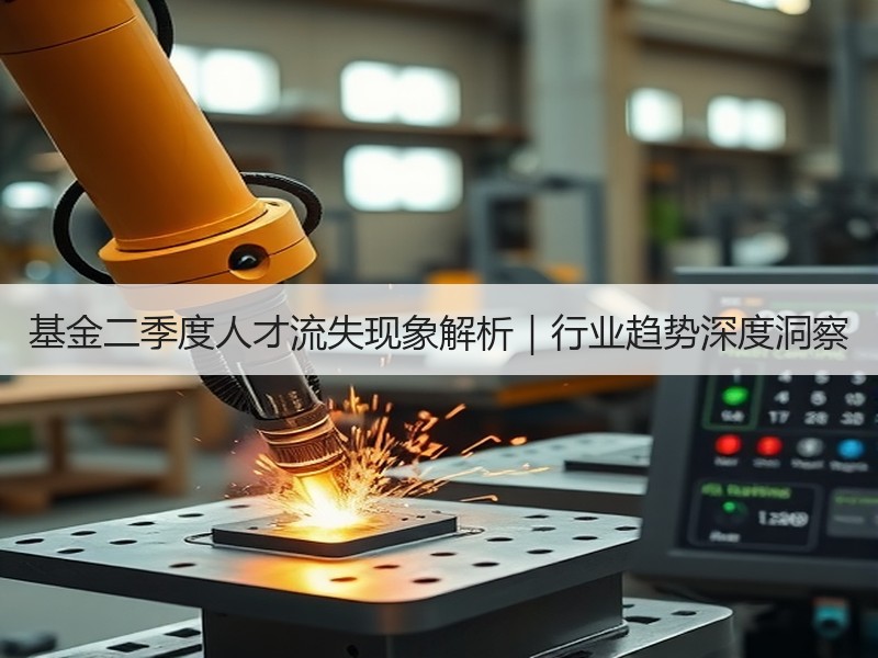 基金二季度人才流失现象解析｜行业趋势深度