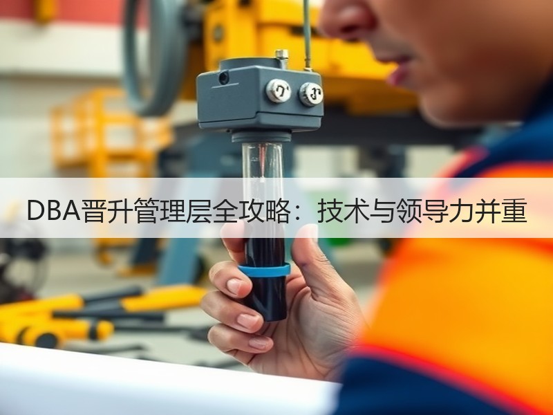 DBA晋升管理层全攻略：技术与领导力并重