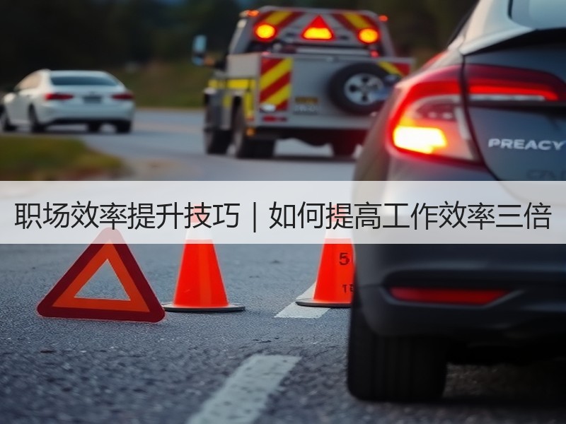 职场效率提升技巧｜如何提高工作效率三倍