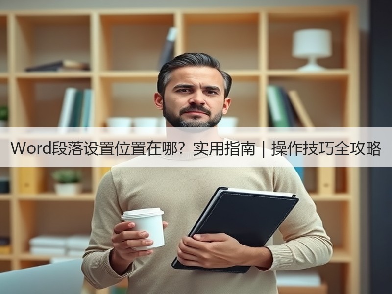 Word段落设置位置在哪？实用指南｜操作