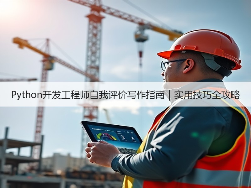 Python开发工程师自我评价写作指南｜