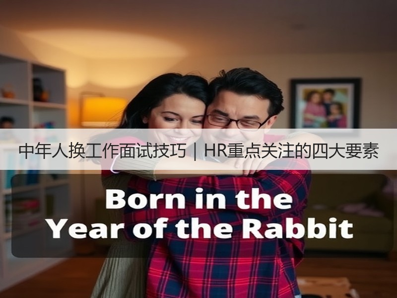 中年人换工作面试技巧｜HR重点关注的四大