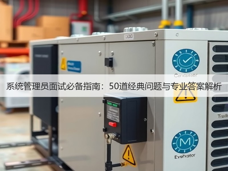 系统管理员面试必备指南：50道经典问题与
