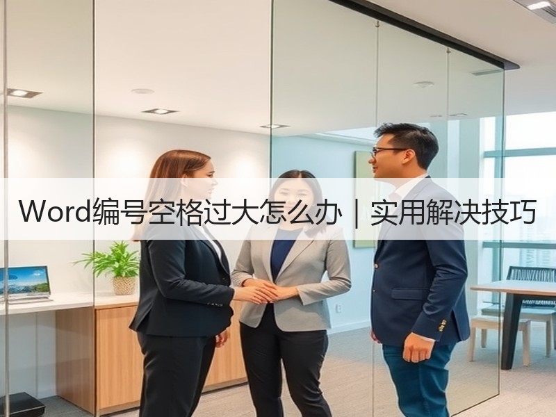 Word编号空格过大怎么办｜实用解决技巧