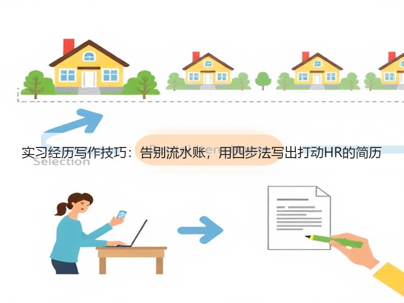 实习经历写作技巧：告别流水账，用四步法写