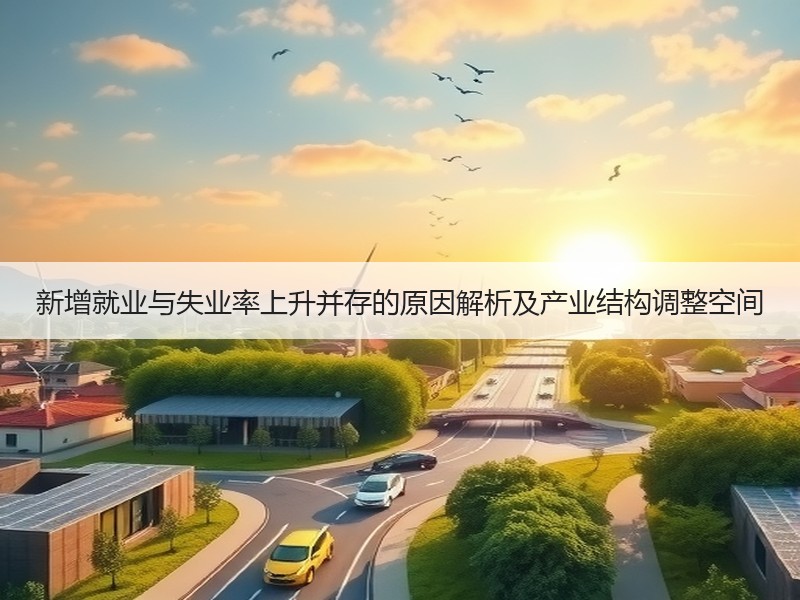 新增就业与失业率上升并存的原因解析及产业
