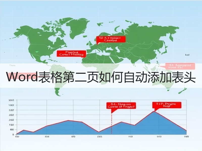 Word表格第二页如何自动添加表头