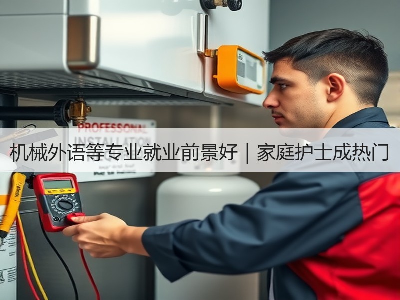 机械外语等专业就业前景好｜家庭护士成热门