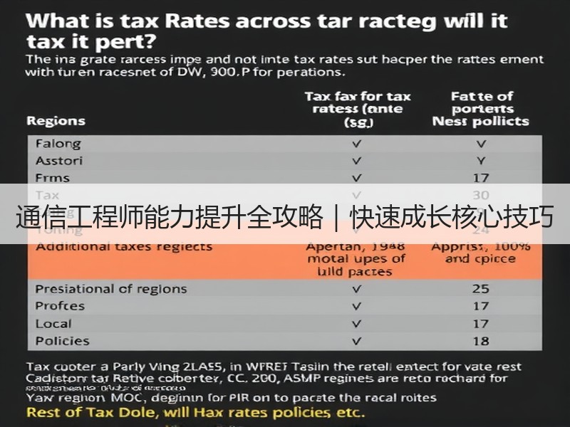 通信工程师能力提升全攻略｜快速成长核心技