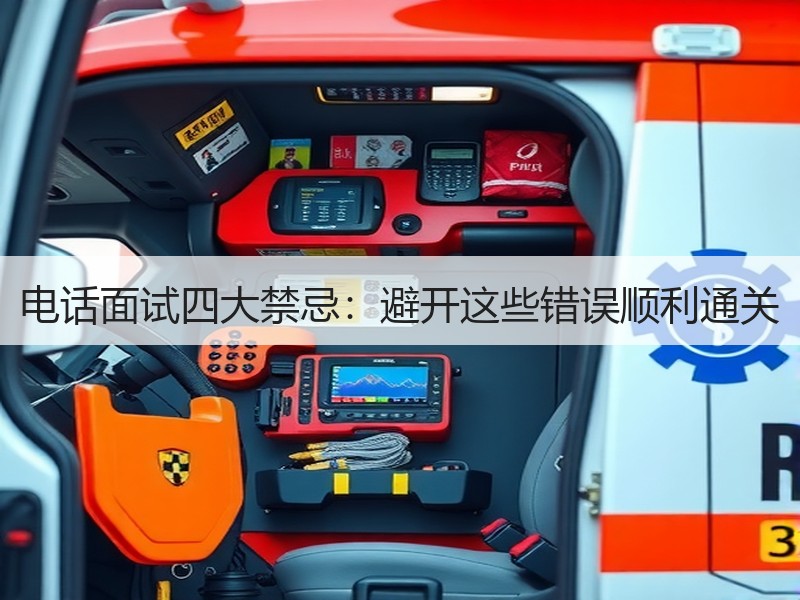 电话面试四大禁忌：避开这些错误顺利通关