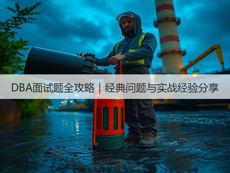 DBA面试题全攻略｜经典问题与实战经验分