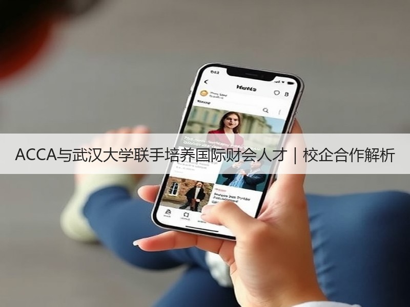 ACCA与武汉大学联手培养国际财会人才｜
