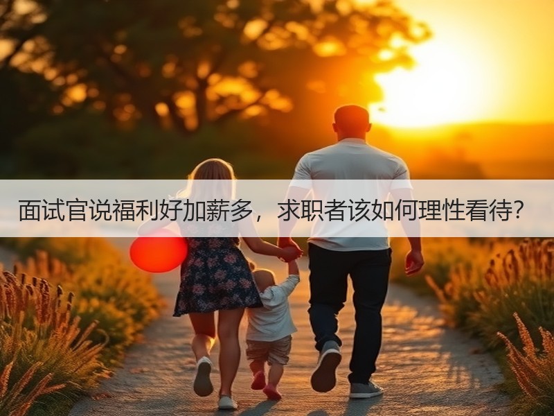 面试官说福利好加薪多，求职者该如何理性看