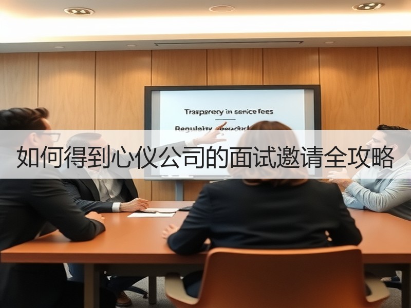 如何得到心仪公司的面试邀请全攻略