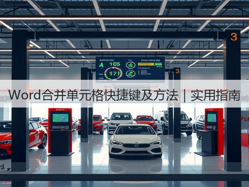 Word合并单元格快捷键及方法｜实用指南