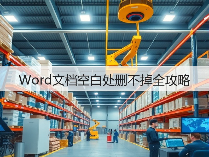 Word文档空白处删不掉全攻略