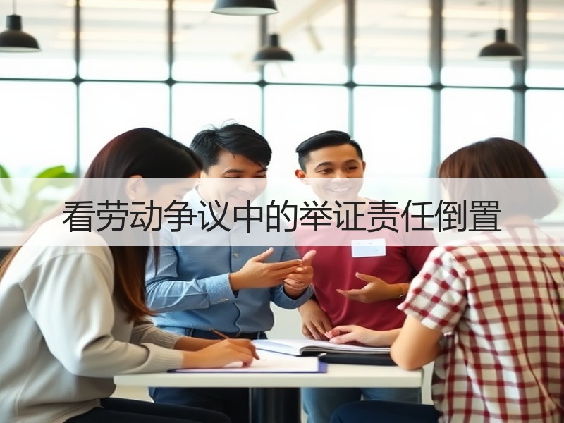 看劳动争议中的举证责任倒置