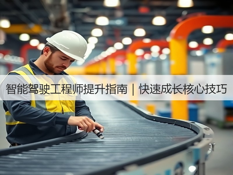 智能驾驶工程师提升指南｜快速成长核心技巧