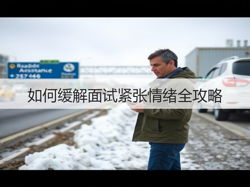 如何缓解面试紧张情绪全攻略