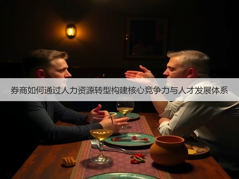 券商如何通过人力资源转型构建核心竞争力与