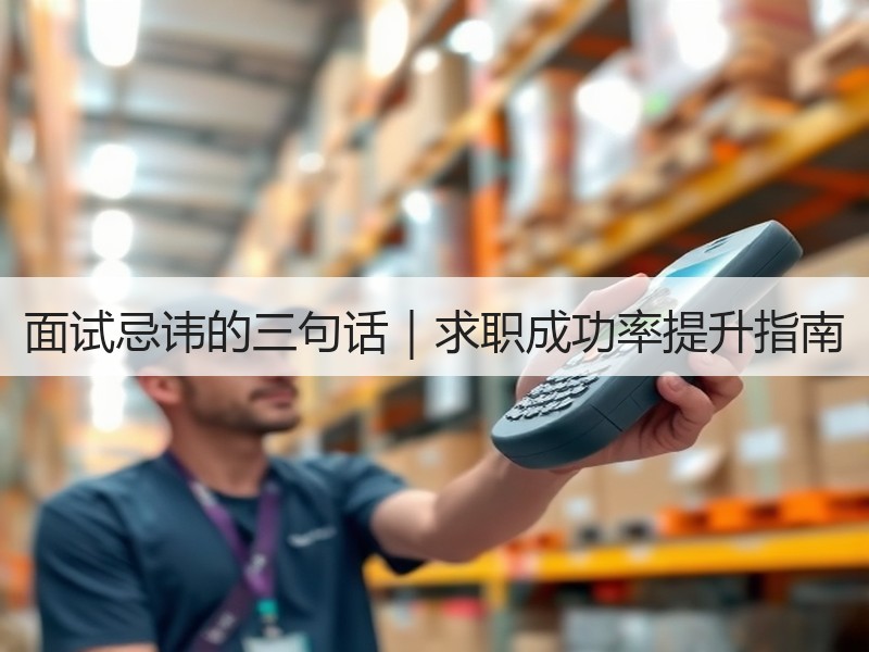 面试忌讳的三句话｜求职成功率提升指南