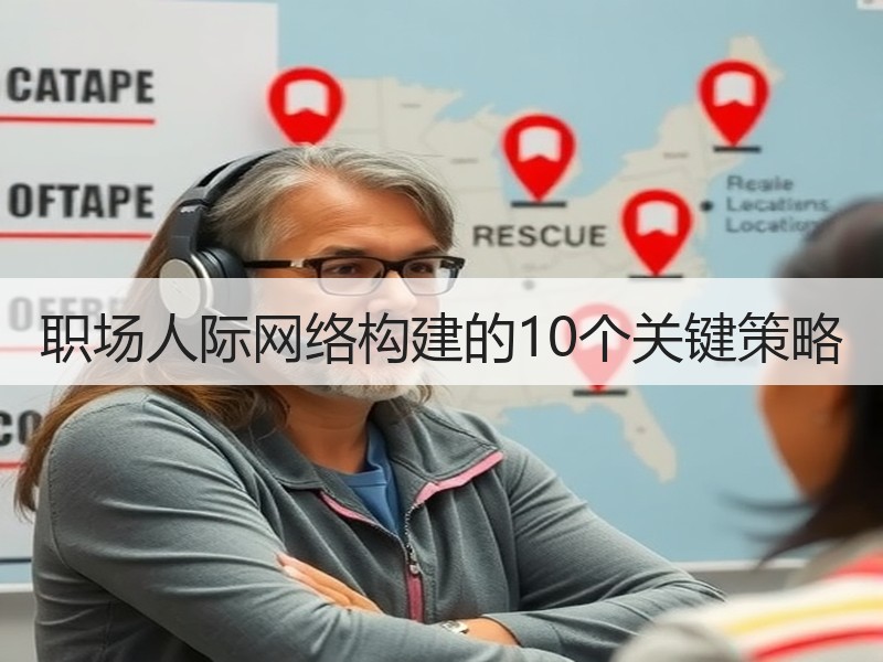 职场人际网络构建的10个关键策略