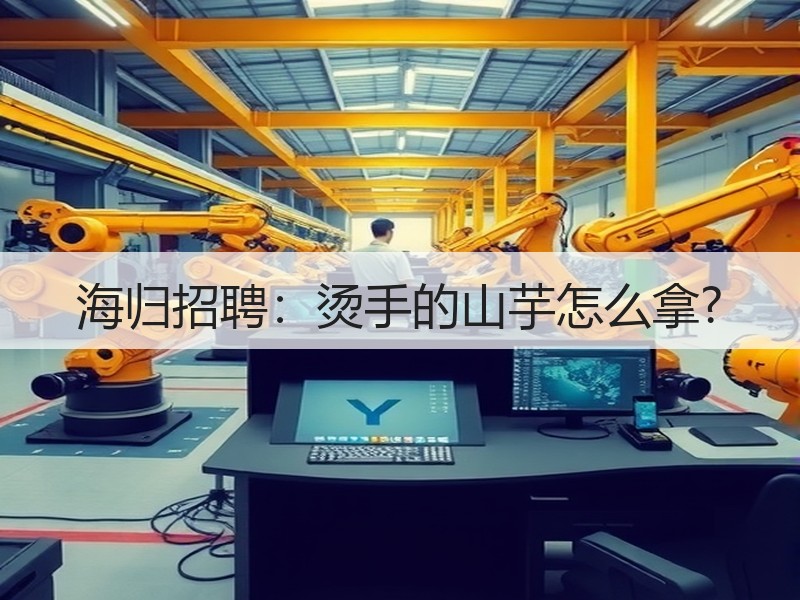 海归招聘：烫手的山芋怎么拿?