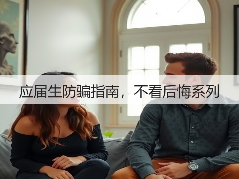 应届生防骗指南，不看后悔系列