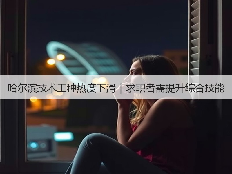 哈尔滨技术工种热度下滑｜求职者需提升综合