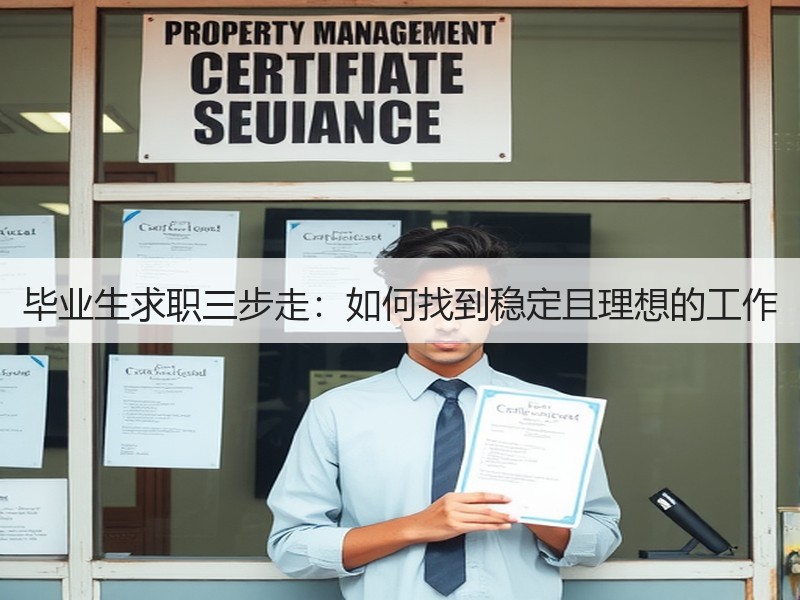 毕业生求职三步走：如何找到稳定且理想的工