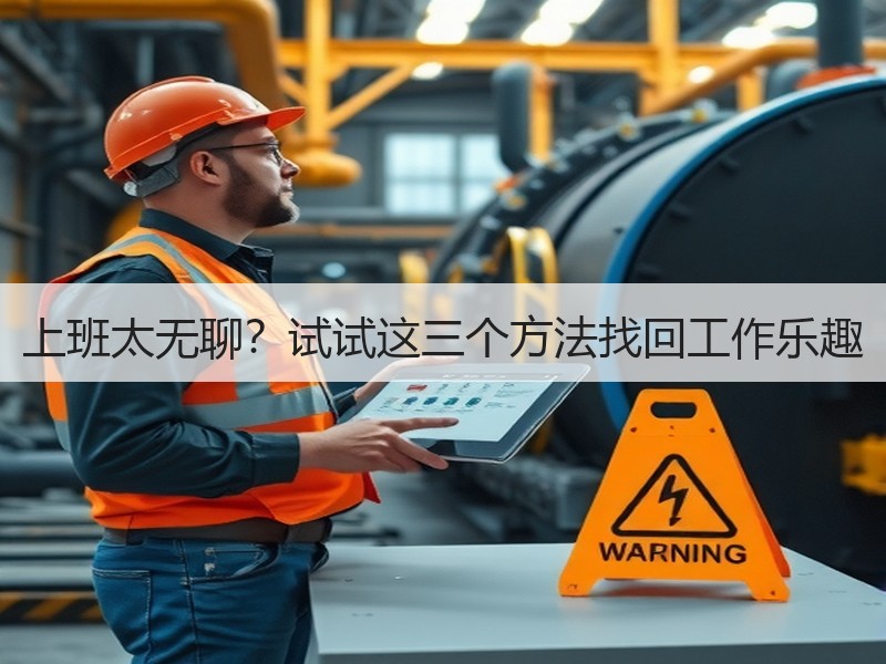 上班太无聊？试试这三个方法找回工作乐趣