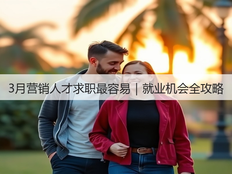 3月营销人才求职最容易｜就业机会全攻略
